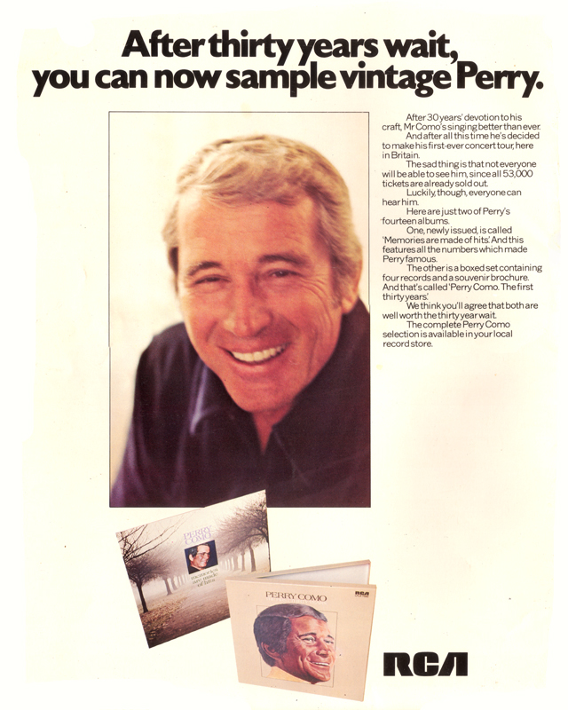 The First Thirty Years - Advert